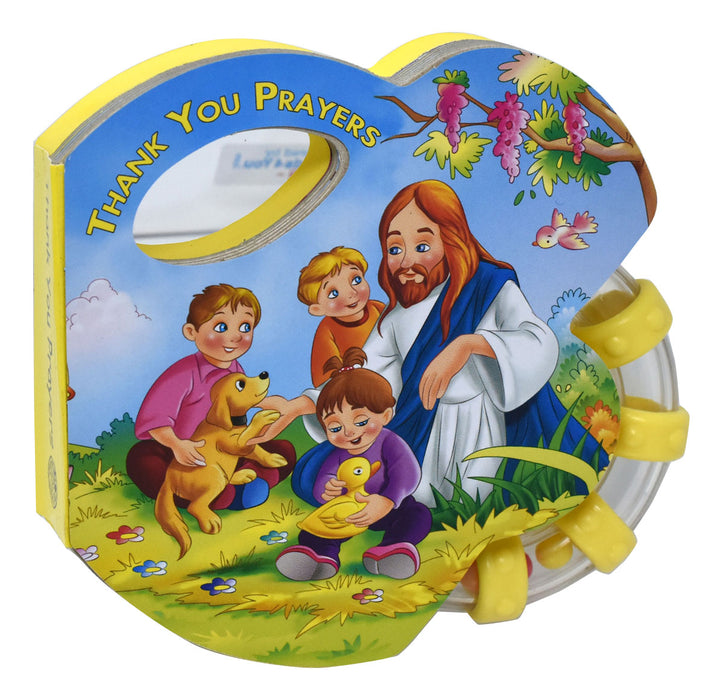 Thank You Prayers (Rattle Book) - 4 Pieces Per Package