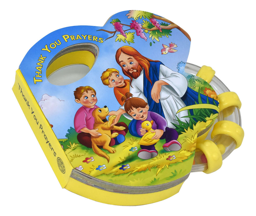 Thank You Prayers (Rattle Book) - 4 Pieces Per Package