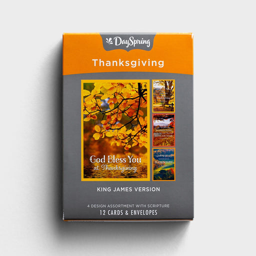 Thanksgiving - Fall Landscapes - 12 Boxed Cards