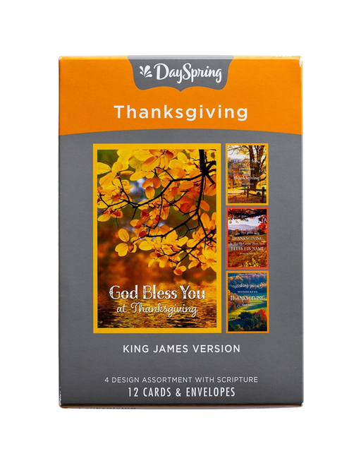 Thanksgiving - Fall Landscapes - 12 Boxed Cards