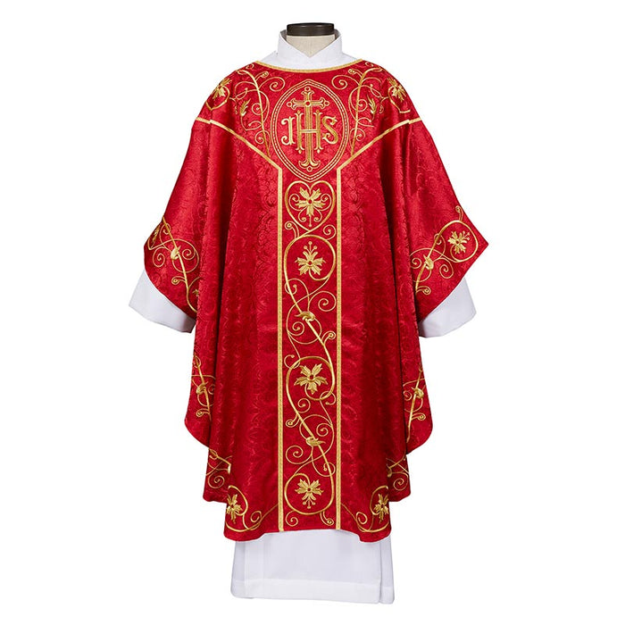 The Floreale Gothic Style Chasuble with Cowl Collar