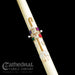 The Good Shepherd Paschal Candle - Cathedral Candle - Beeswax - 18 Sizes
