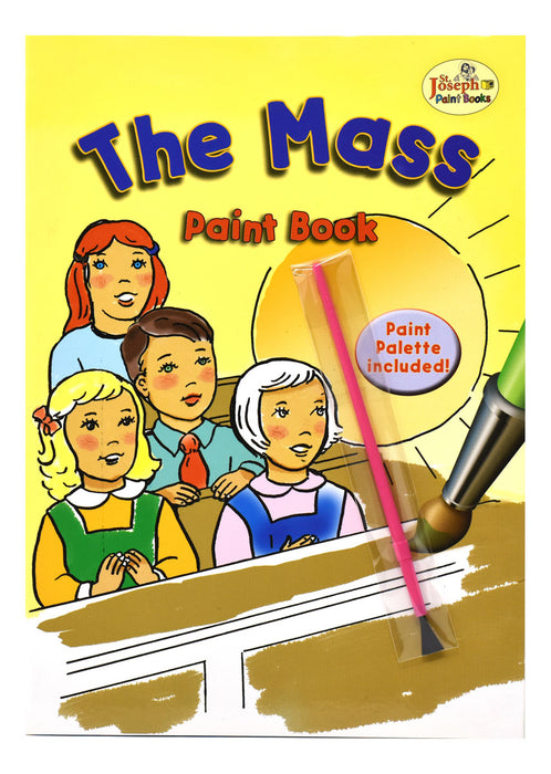 The Mass (St. Joseph Paint Books) - 4 Pieces Per Package