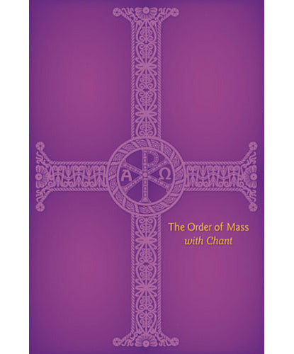 The Order of Mass Worship Aid with Chant - 12 Pieces Per Package