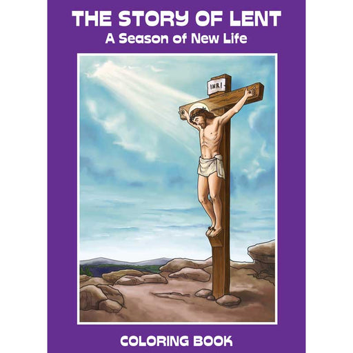 The Story of Lent Aquinas Kids® Coloring Book