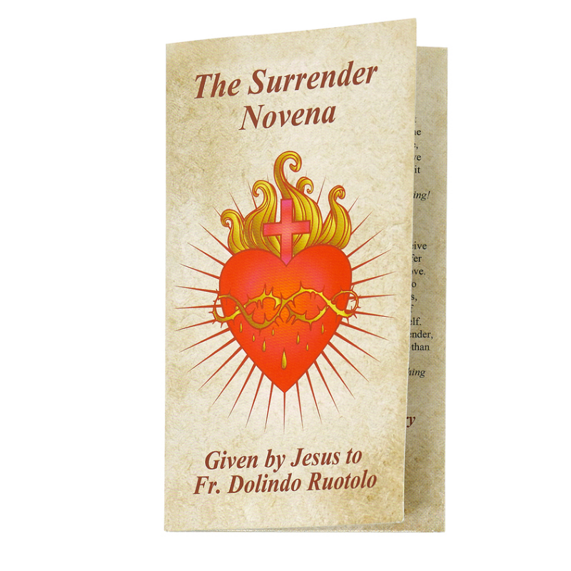 The Surrender Novena Prayer Fr. Dolindo Ruotolo (Booklet Only) -Small
