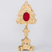 Traditional Baroque Style Reliquary Gold Plated Traditional Baroque Style Reliquary
