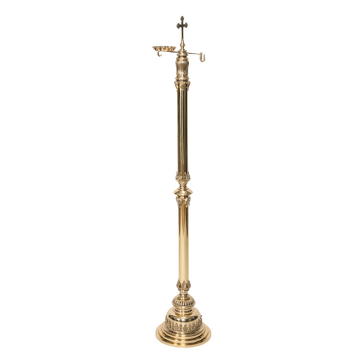 Traditional Brass Censer Stand Polished brass and lacquered.