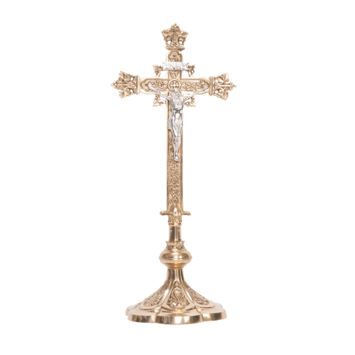 Traditional Double Sided Altar Crucifix