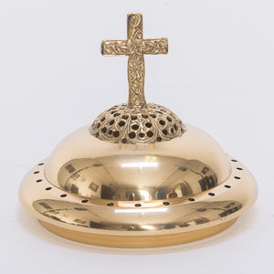 Traditional European Solid Brass Sanctuary Lamp Smoke Cap Traditional European Church Sanctuary Lamp Smoke Cap in Solid Bras