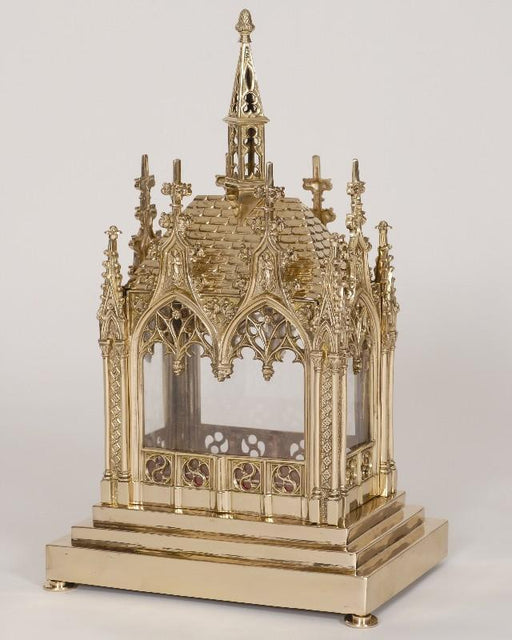 Traditional French Gothic Style Large Relic Shrine Extra Large Relic Shrine/ Relic House.