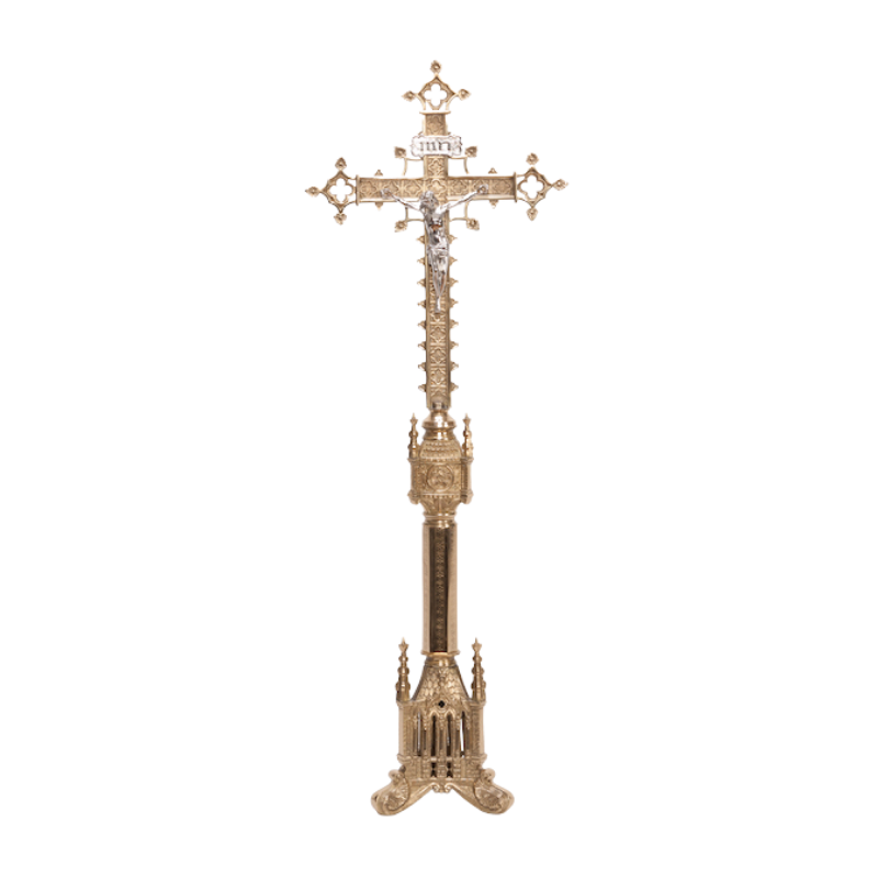 Traditional Gothic Style Altar Crucifix