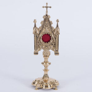 Traditional Gothic Brass Reliquary