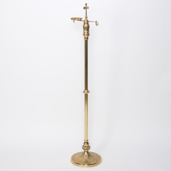 Traditional Gothic Censer Stand with Round Base Classic Style Censer Stand with Round Base. Universal style to match all of our brass censers / thuribles.