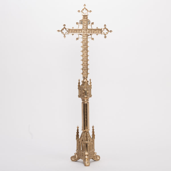 Traditional Gothic Style Altar Crucifix