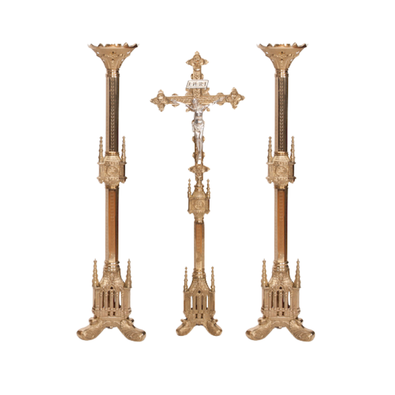 Candelabro de estilo gótico tradicional