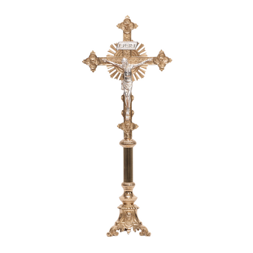 32" Traditional Holy Family Altar Crucifix