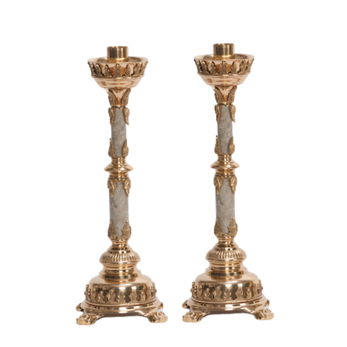 Special Gothic Style Crucifix and Candlesticks Altar Set — Agapao Store
