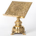 raditional Missal Bible Sacramentary Stand in Solid Brass Polished Brass and Lacquered Missal Stand- Adjustable height Book Rest.