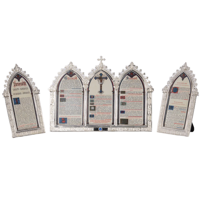 Traditional Latin Mass Cards Traditional Latin Mass Cards (Set of 3) with fold out leg to stand up cards.