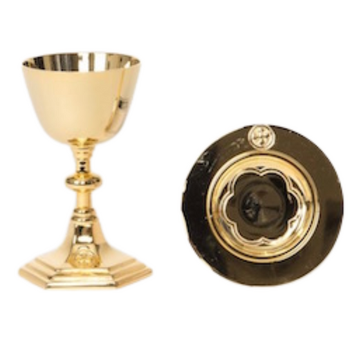 Traditional Travel Chalice and Paten