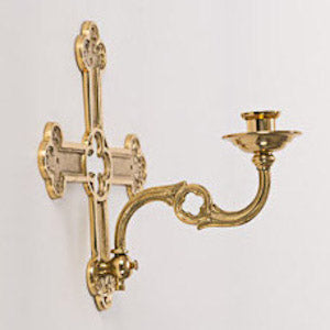 Traditional Wall Hung Consecration Candlestick Traditional Wall Hung Church Consecration Wall Candle Stick