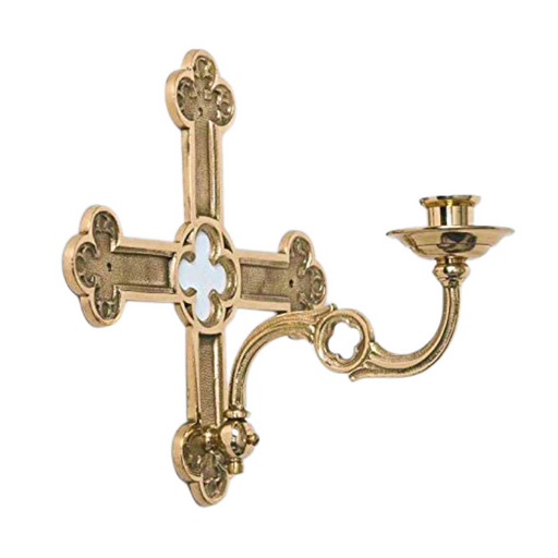 Traditional Wall Hung Consecration Candlestick Traditional Wall Hung Church Consecration Wall Candle Stick