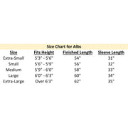 Trinity Front Wrap Alb