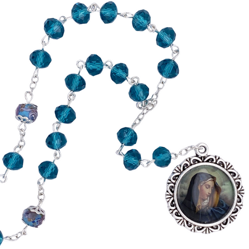 chaplet chaplets our lady of sorrows our lady of sorrows  chaplets our lady of sorrows chaplet card