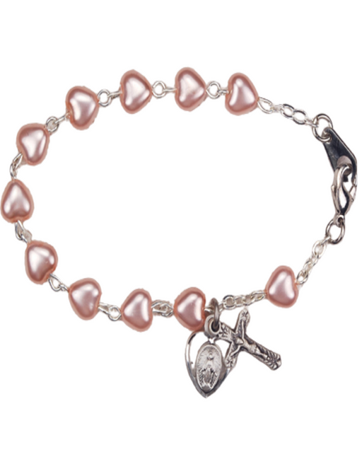 hearts bracelet heart bracelet simple heart bracelet stunning heart bracelet Our Lady of the Miraculous Medal Bracelet