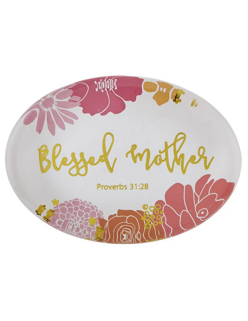 Bouquet Paperweight - Blessed Mother Bouquet Paperweight Inspirational Bouquet Paperweight Paperweight Paperweights Inspirational gift Mothers Day Gift