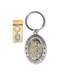 St. Michael Revolving Key Ring - 6 Pieces Per Package Military Protection St. Michael Armed Forces Protection Armed Forces Guidance