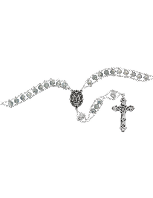 Miraculous Medal Crystal Labrador Ladder Rosary Rosary Gifts for Catholic Gifts Catholic Presents Rosary Gifts