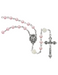 Pink Pearl Miraculous Medal Rosary Rosary Gifts for Catholic Gifts Catholic Presents Rosary Gifts