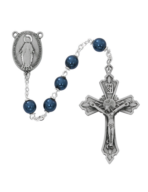 Blue Lock Link Miraculous Medal Rosary Rosary Gifts for Catholic Gifts Catholic Presents Rosary Gifts