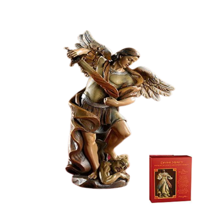 St. Michael Resin Statue