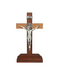 St. Benedict Standing Wooden Crucifix Crucifix Crucifix Symbolism Catholic Crucifix items