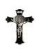 St. Benedict Black Enameled Crucifix Crucifix Crucifix Symbolism Catholic Crucifix items