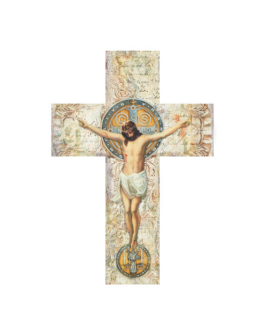 Saint Benedict Inspirational Crucifix Crucifix Crucifix Symbolism Catholic Crucifix items