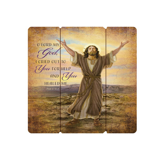 Let Go, Let God Wood Pallet Sign Catholic Gifts Catholic Presents Gifts for all occasion