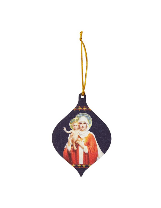 Our Lady of Palestine Christmas Ornament - 12 Pieces Per Package Our Lady of Palestine Christmas Ornament   Our Lady of Palestine by Chambers Christmas Ornament