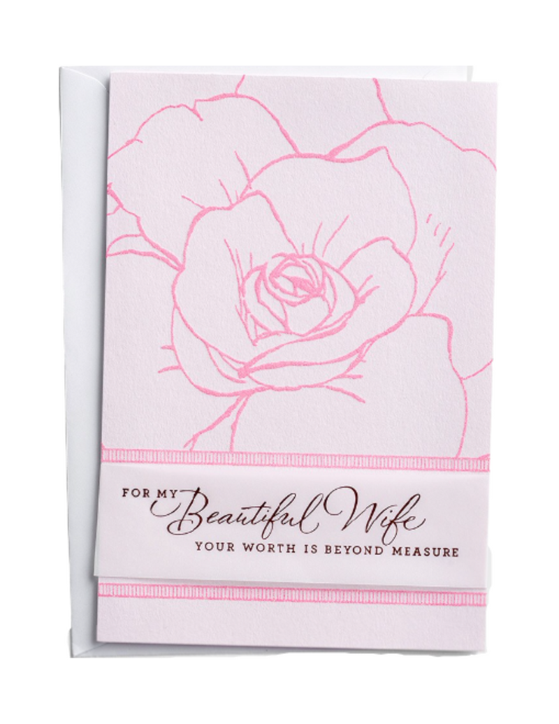 Mother's Day - My Beautiful Wife - 1 Premium Card
