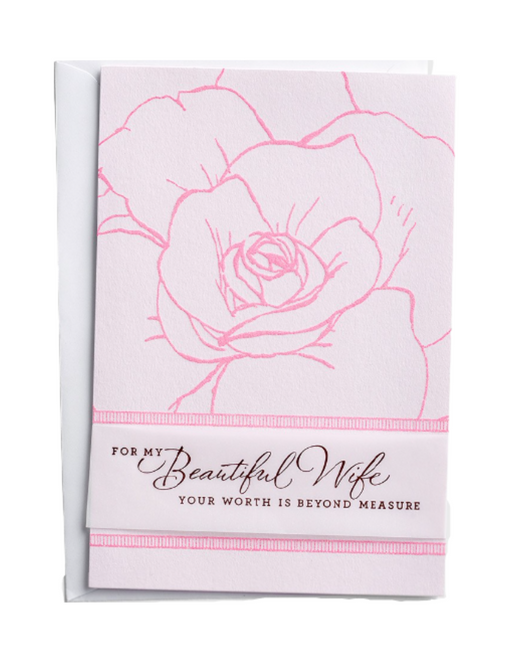 Mother's Day - My Beautiful Wife - 1 Premium Card