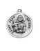 St. Joan of Arc Sterling Patron Medal with 18" L Chain