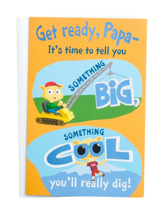 Father's Day - Get Ready, Papa - 1 Premium Card