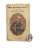Holy Card St. Bernadine with Respiratory Healing Medal Set - 6 Pcs. Per Package