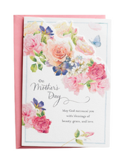 Nature's Blessing - Mother's Day - Beauty, Grace, and Love - 1 Premium Card