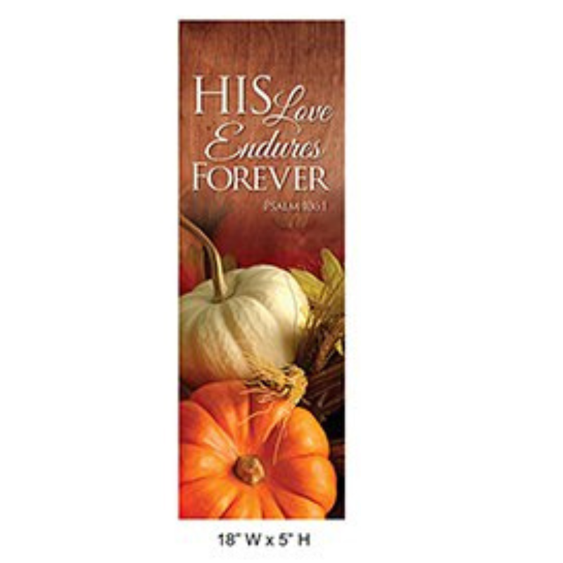 Su amor perdura para siempre Banners - Serie Harvest