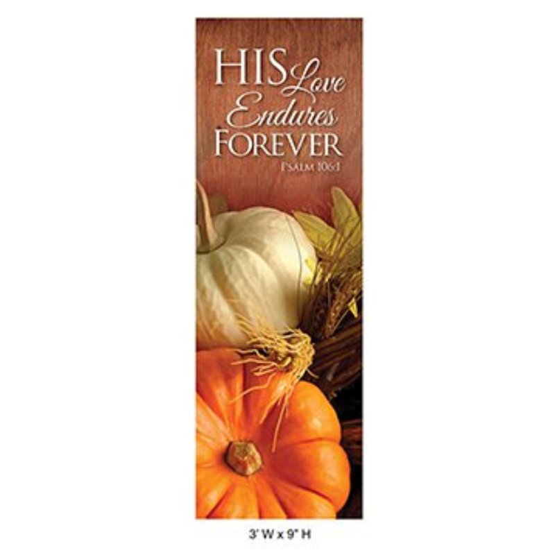 Su amor perdura para siempre Banners - Serie Harvest