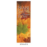 Praise God from Whom All Blessings Flow Banner - Harvest Series